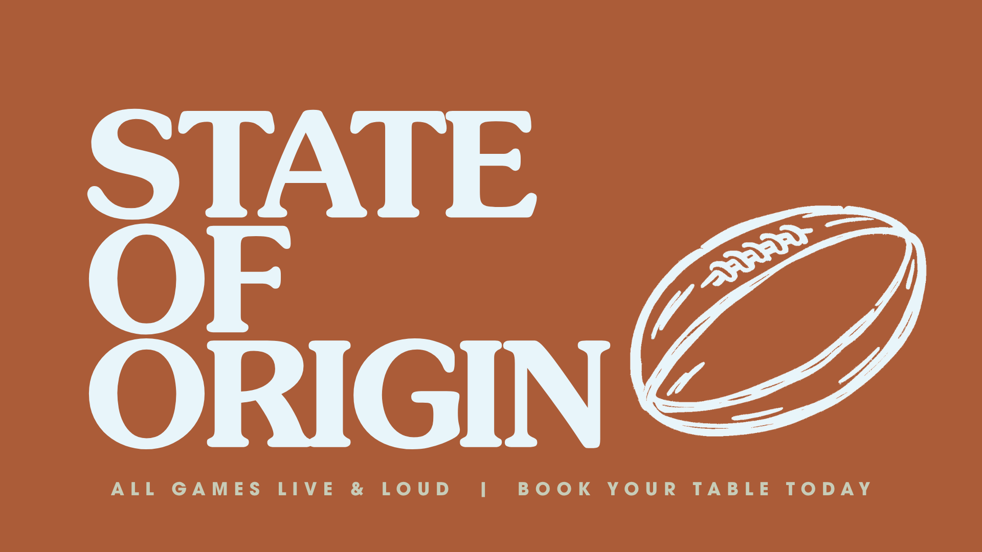 STATE OF ORIGIN – GAME 1