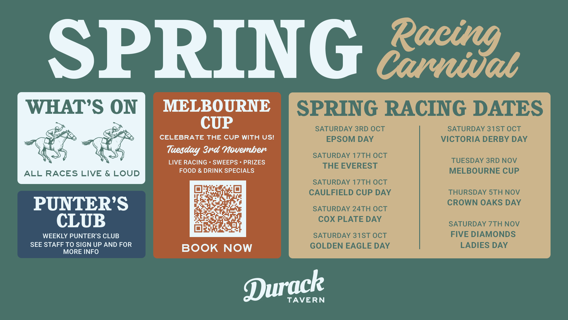 Spring Racing & Melbourne Cup