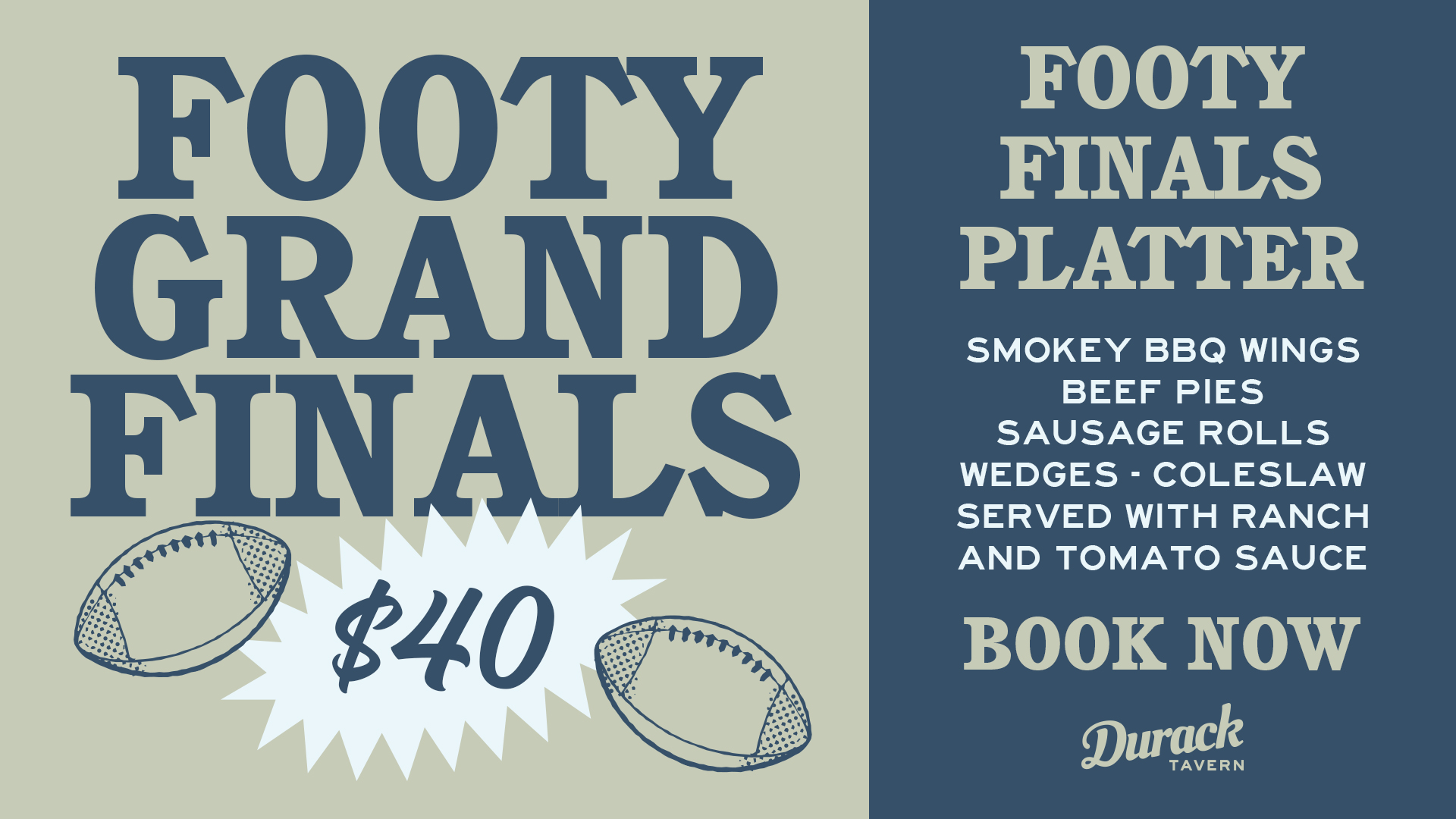 Footy Grand Finals offer
